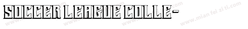 Soccer League Colle字体转换